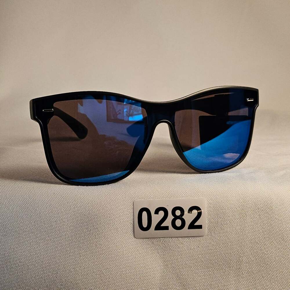 Sunglasses Blue Mirrored Lens 282